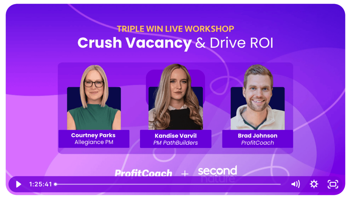 Crush vacancy and drive ROI webinar